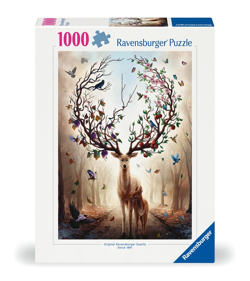 Ravensburger - Puslespil Fantasy Deer 1000 brikker