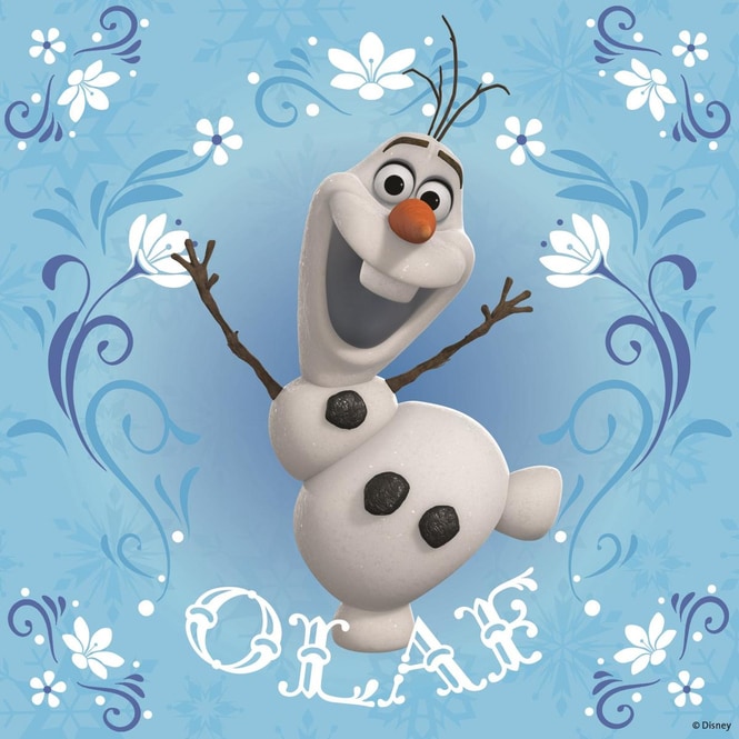 Puzzle-Box - Die Eiskönigin - Elsa, Anna & Olaf - 3x 49 Teile