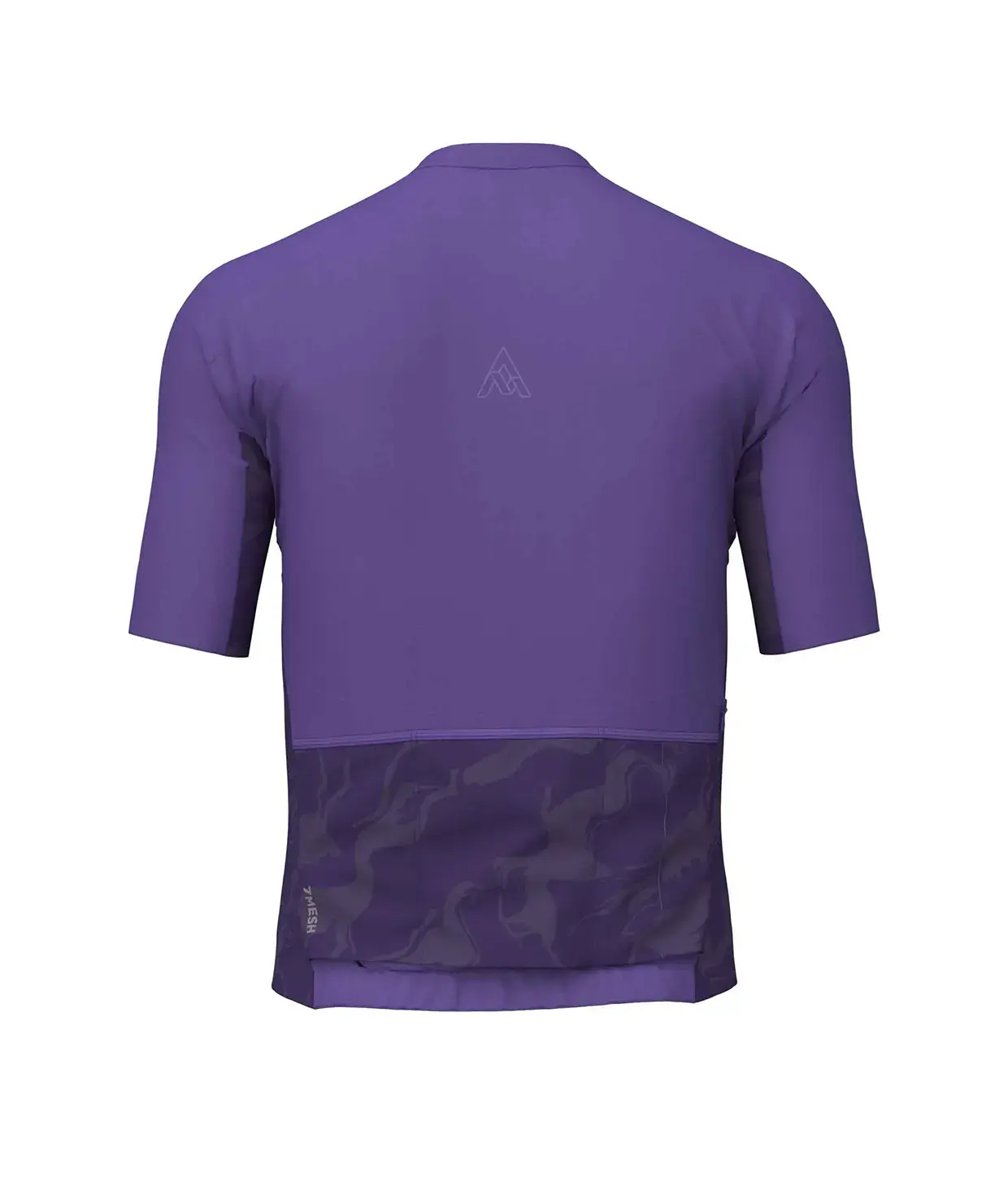7mesh Pace Fietsshirt Korte Mouwen Paars Heren