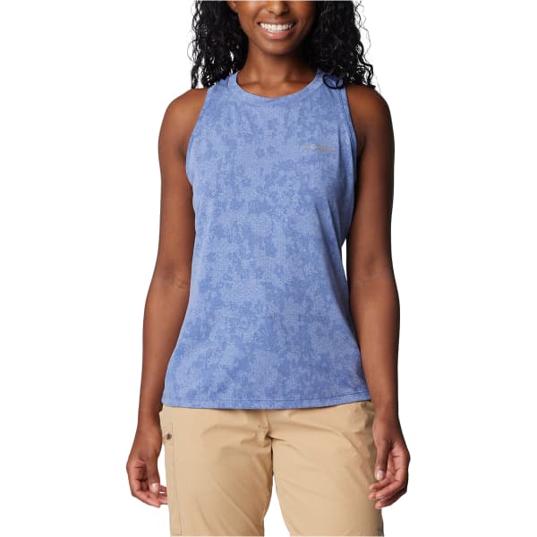 Débardeur randonnée COLUMBIA W BLUEBIRD CANYON TANK EVE POPFLORID JAQUARD