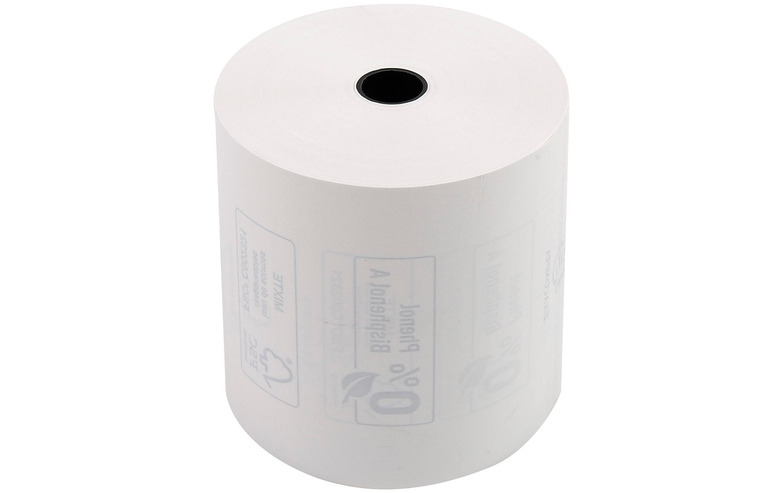 Thermo-Papierrolle 80 x 80 x 12 mm, 76 m, 10 StückAdditionsrollen