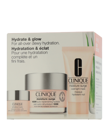 Clinique Moisture Surge Set mit 100 Hour Auto-Replenishing Hydrator 50ml-30ml-5ml