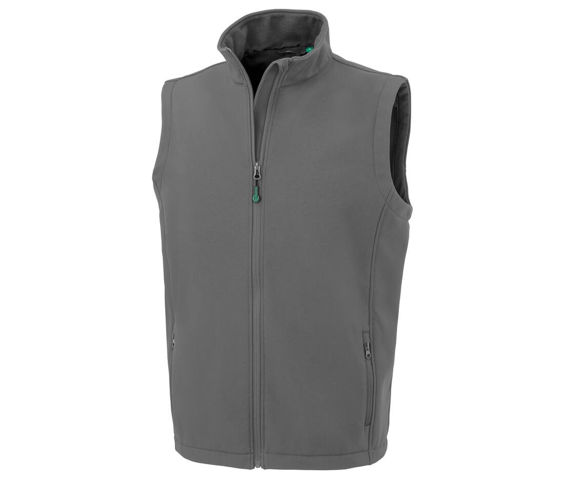 RESULT RS902M - Bodywarmer Softshell homme en polyester recyclé