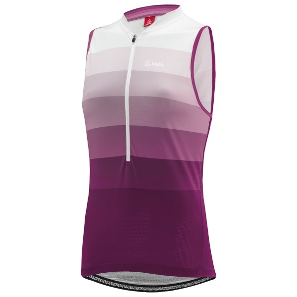 Löffler - Women's Bike Sleevless Jersey Halfzip Rainbow - Débardeur de cyclisme