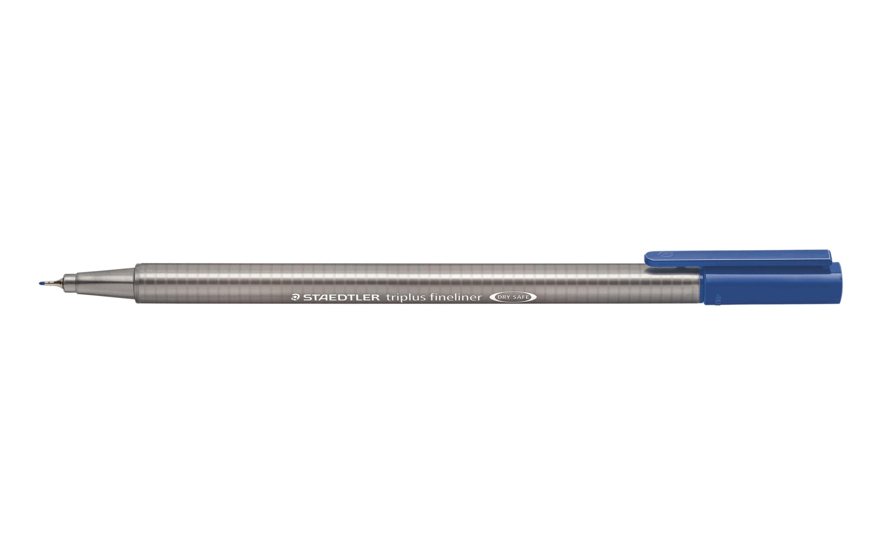 Fineliner Triplus 334 0.3 mm, DelfterblauFeiner Schreiber von Staedtler