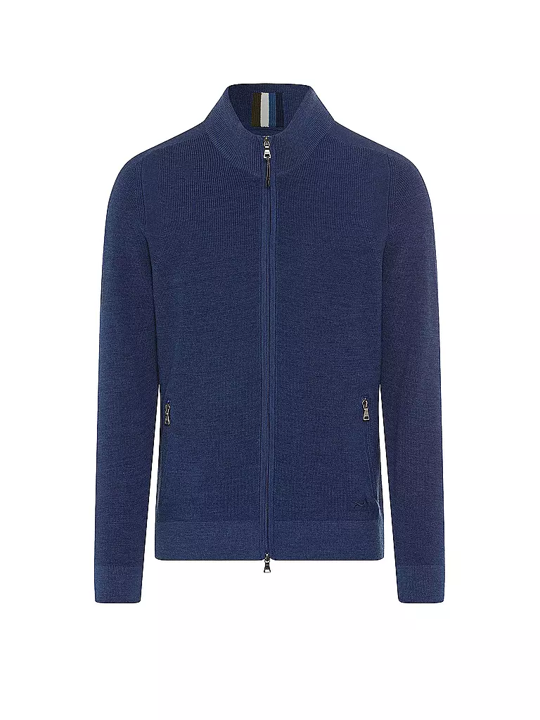 BRAX Strickjacke JOHN blau