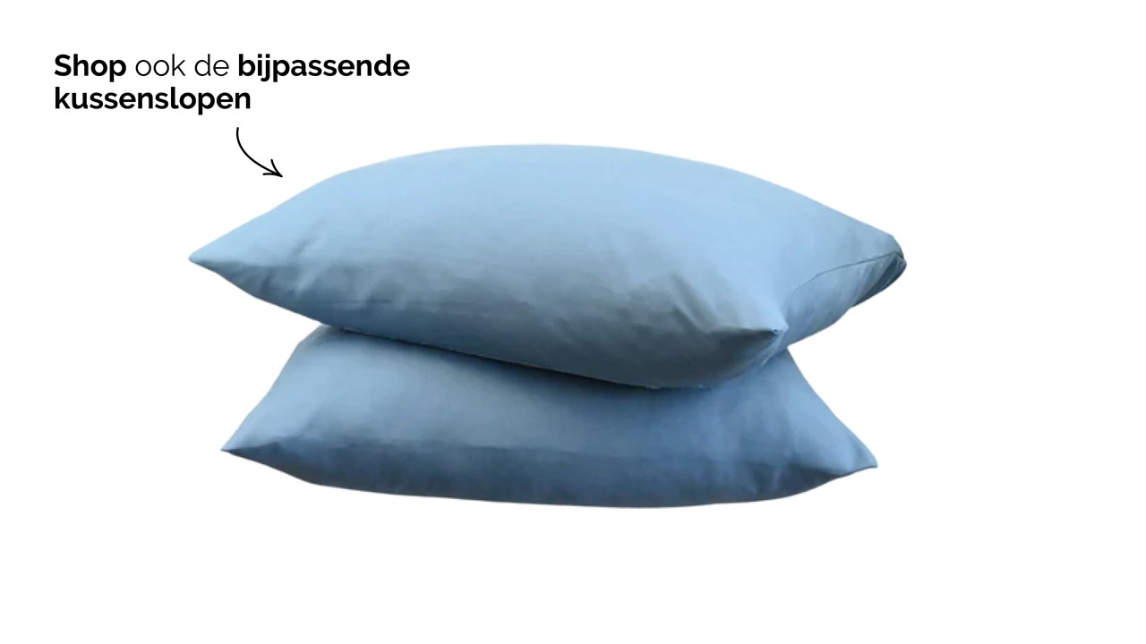 HappyBed Bluestone - dekbed zonder overtrek