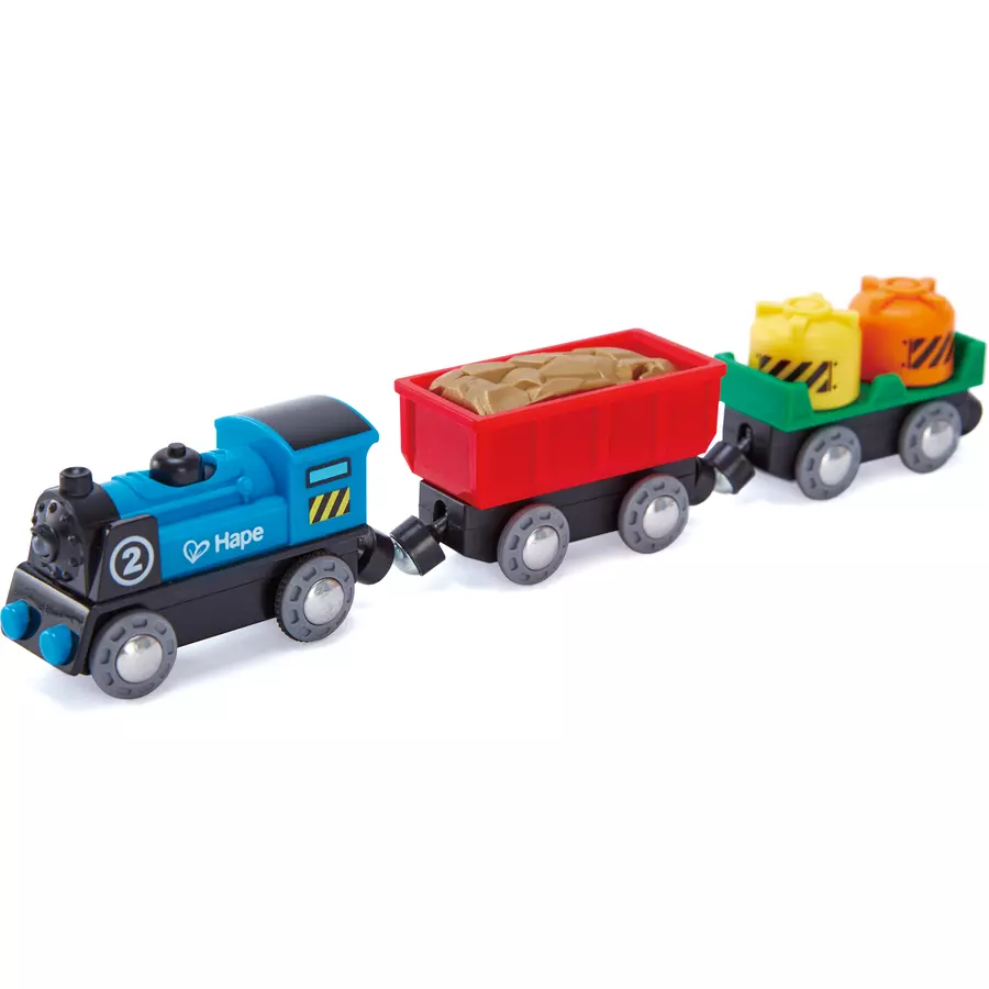 Hape Güterzug mit Batterieantrieb E3720