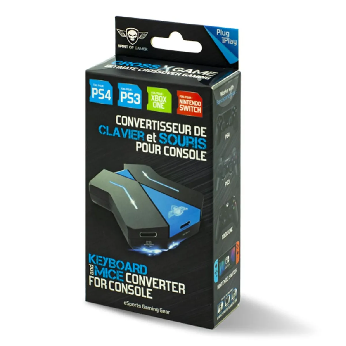 Spirit of Gamer Convertisseur CrossGame