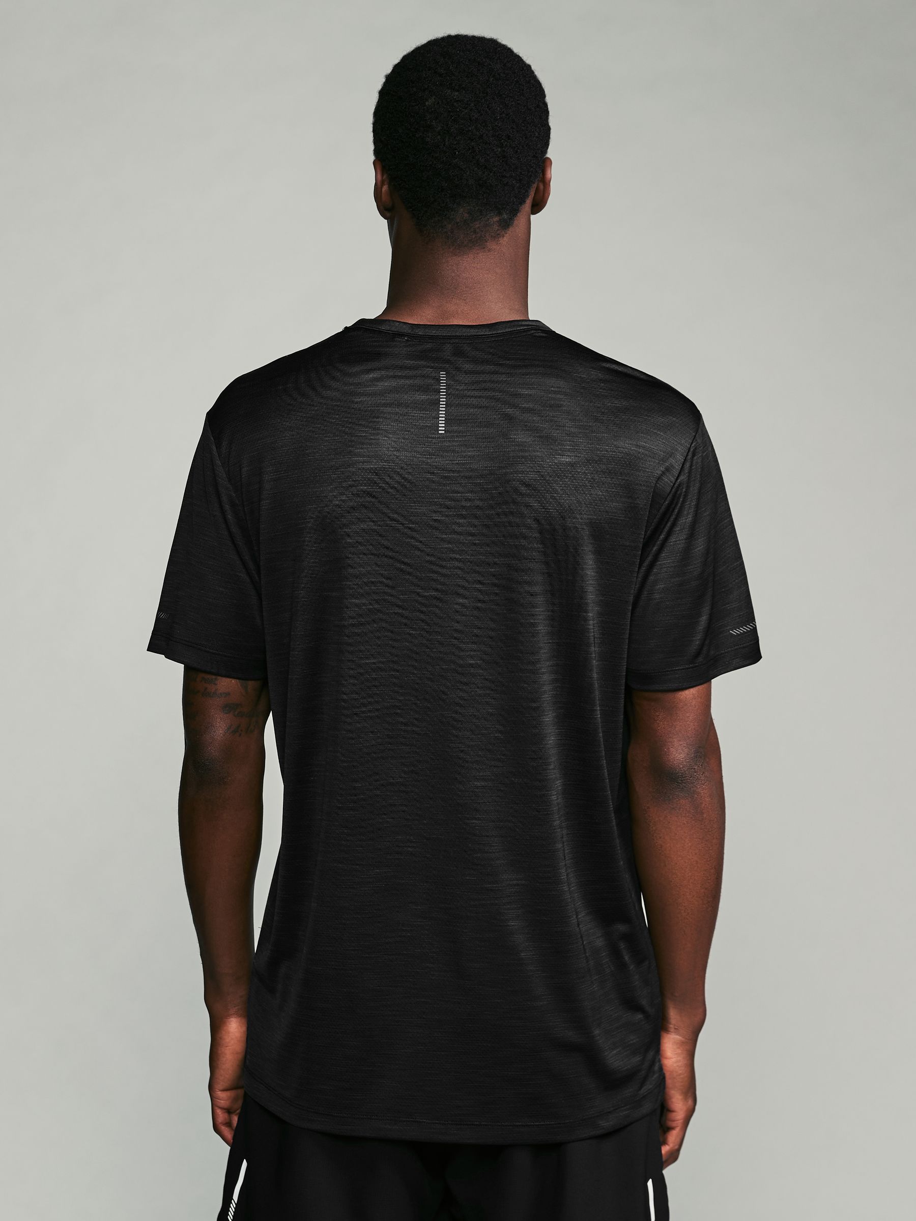 Zwart/blauw/ijsgrijs - T-shirt met korte mouwen - Actieve Gym Mesh Vesten 3 Pack