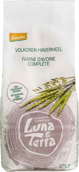 Luna E Terra Havermeel Volkoren (375 gr)