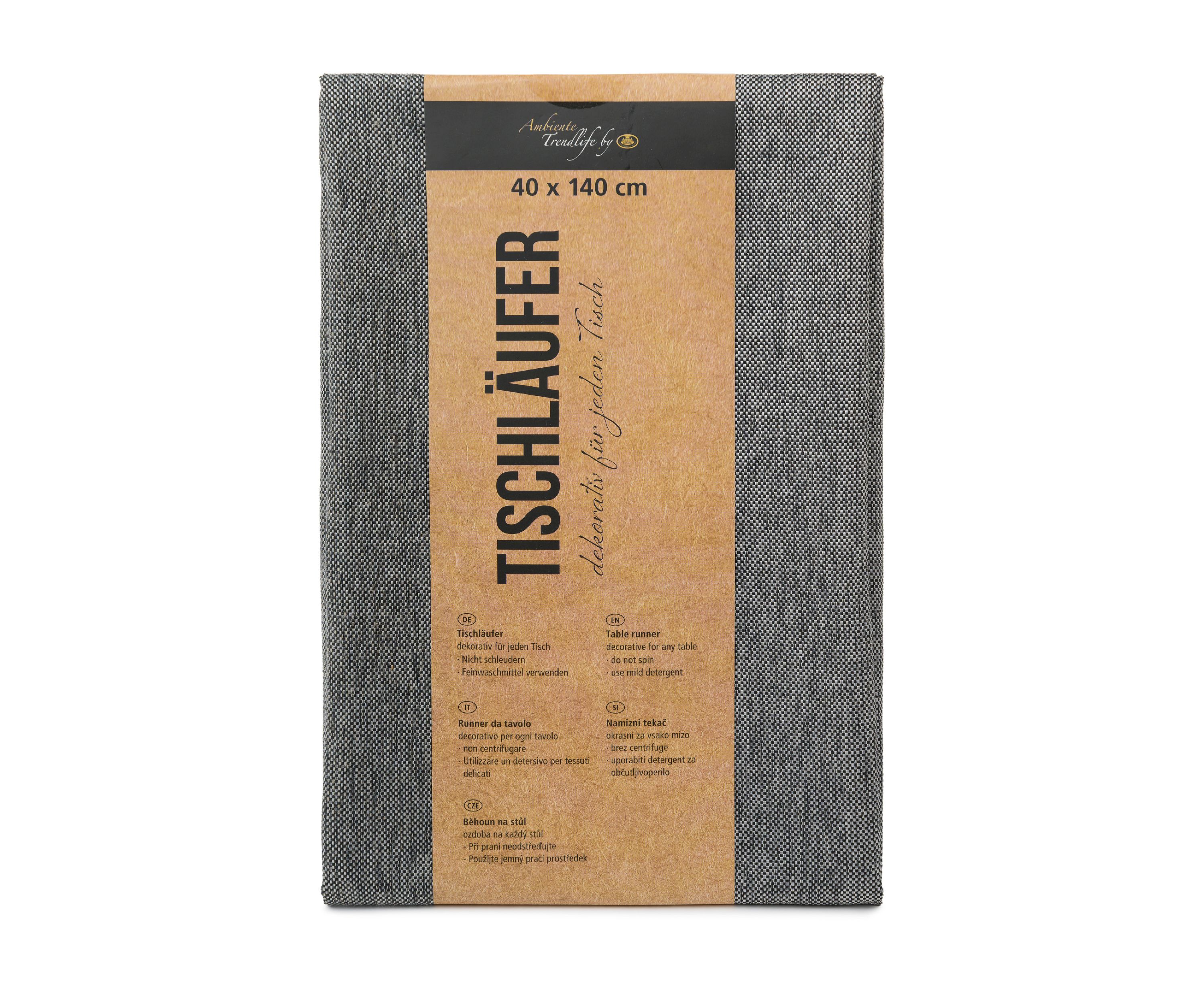 Tischläufer CAPRIO anthrazit