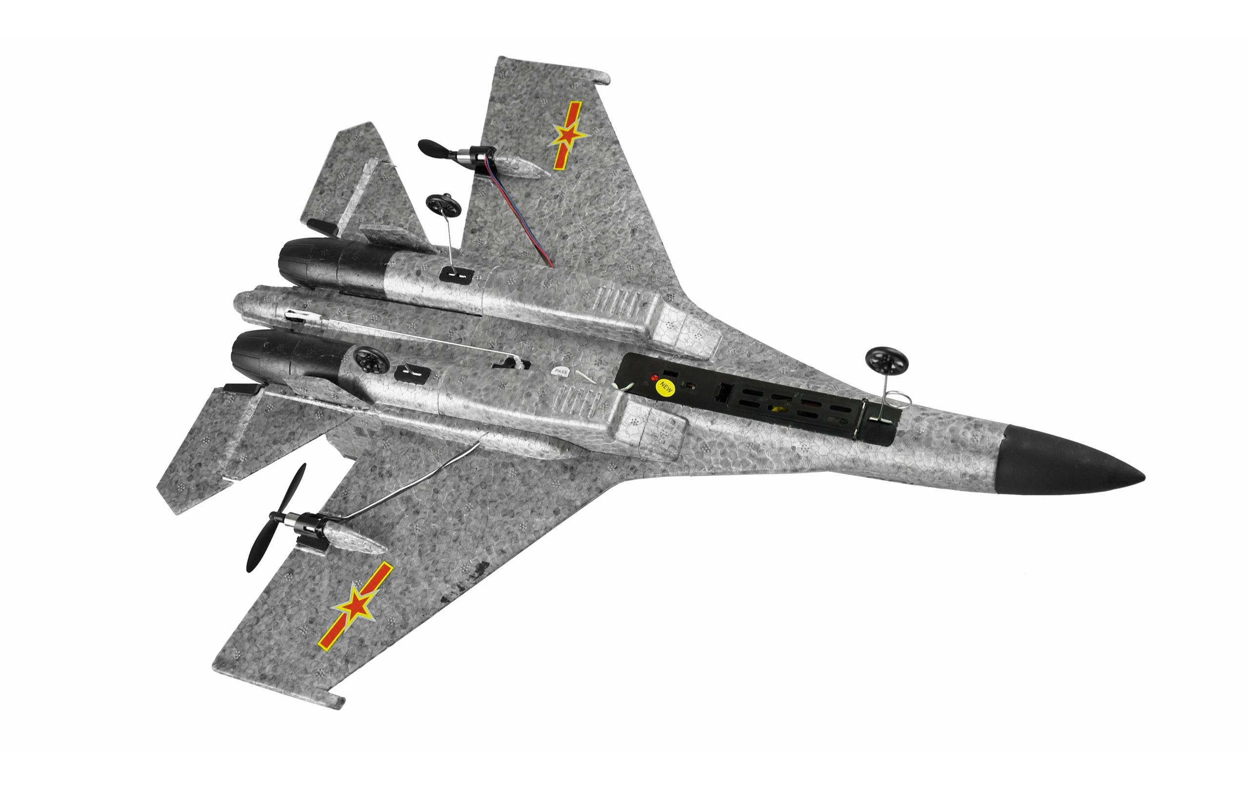 Flugzeug J-11 3-Kanal mit Gyro RTF2 Motoriges Einsteiger Flugzeug im Design eines Shenyang J-11 Jet's