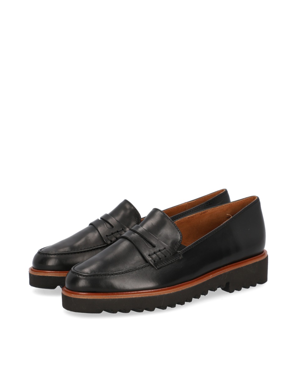 Glattleder Slipper klassisch