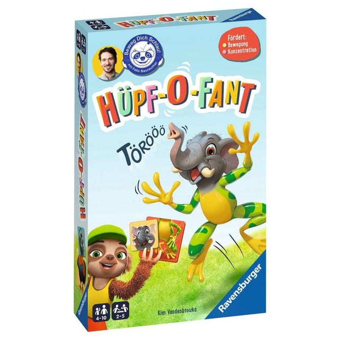 Beweg dich schlau! Hüpf-O-Fant - Mitbringspiel