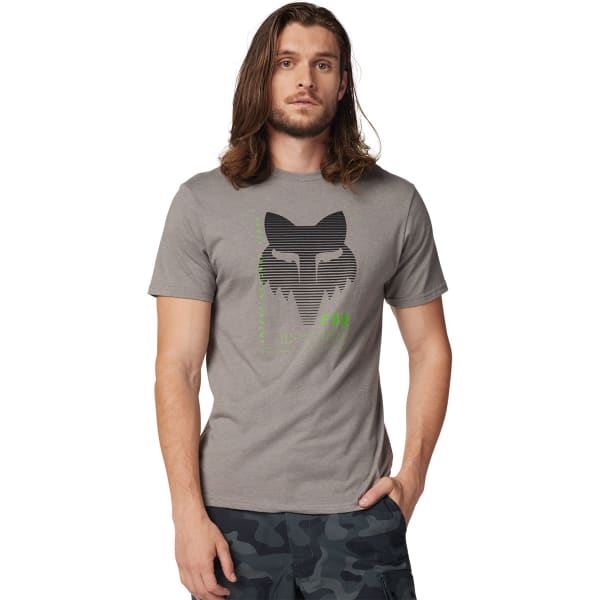 T-shirt FOX DISPUTE PREM SS TEE HEATHER GRAPHITE