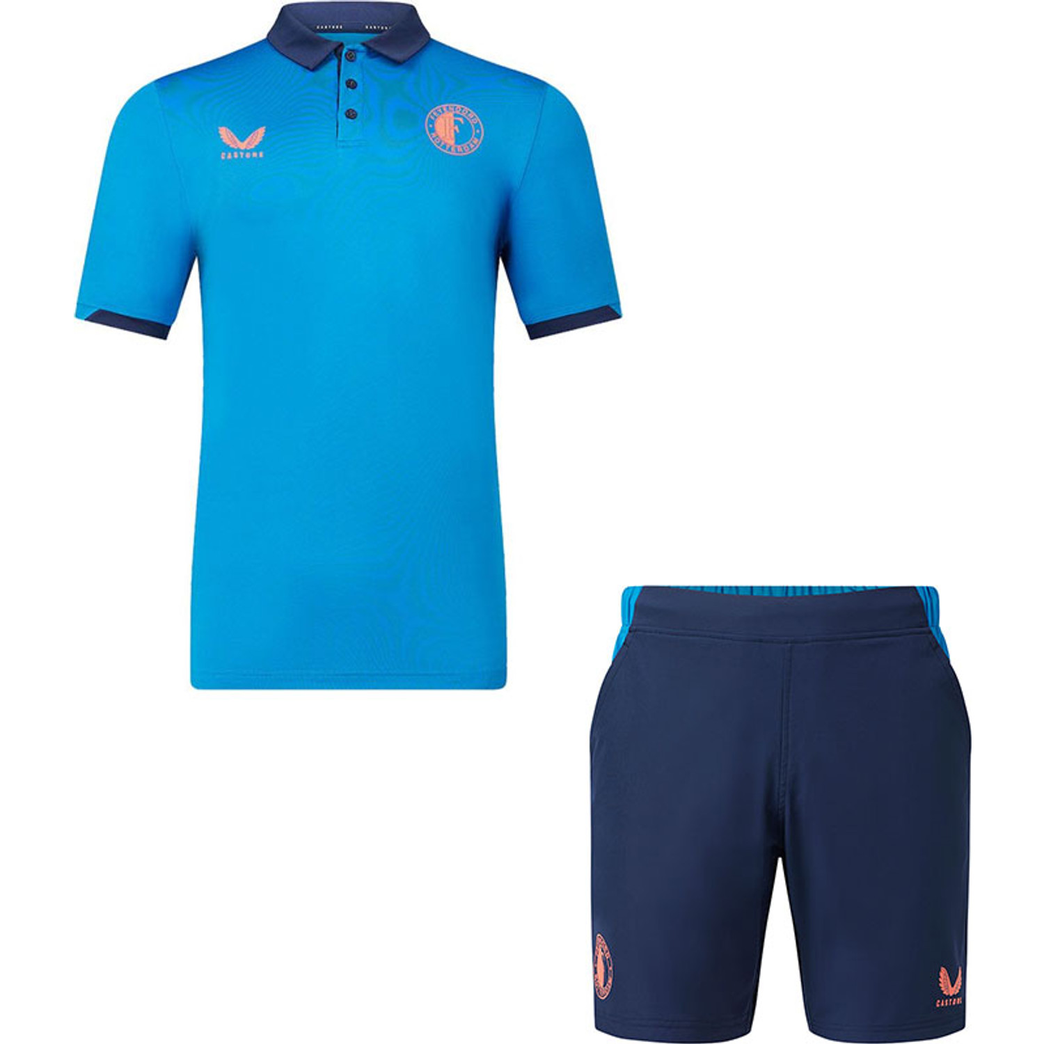 Castore Feyenoord Travel Polo Set