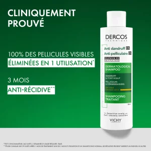 Dercos Technique Antipelliculaire DS Shampooing traitant pellicules & démangeaisons cheveux secs - 200ml