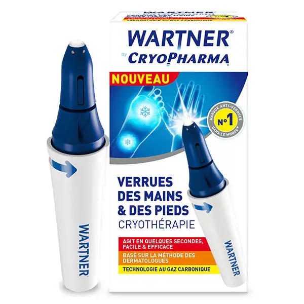 Tratamento de crioterapia para verrugas Wartner da Cryopharma