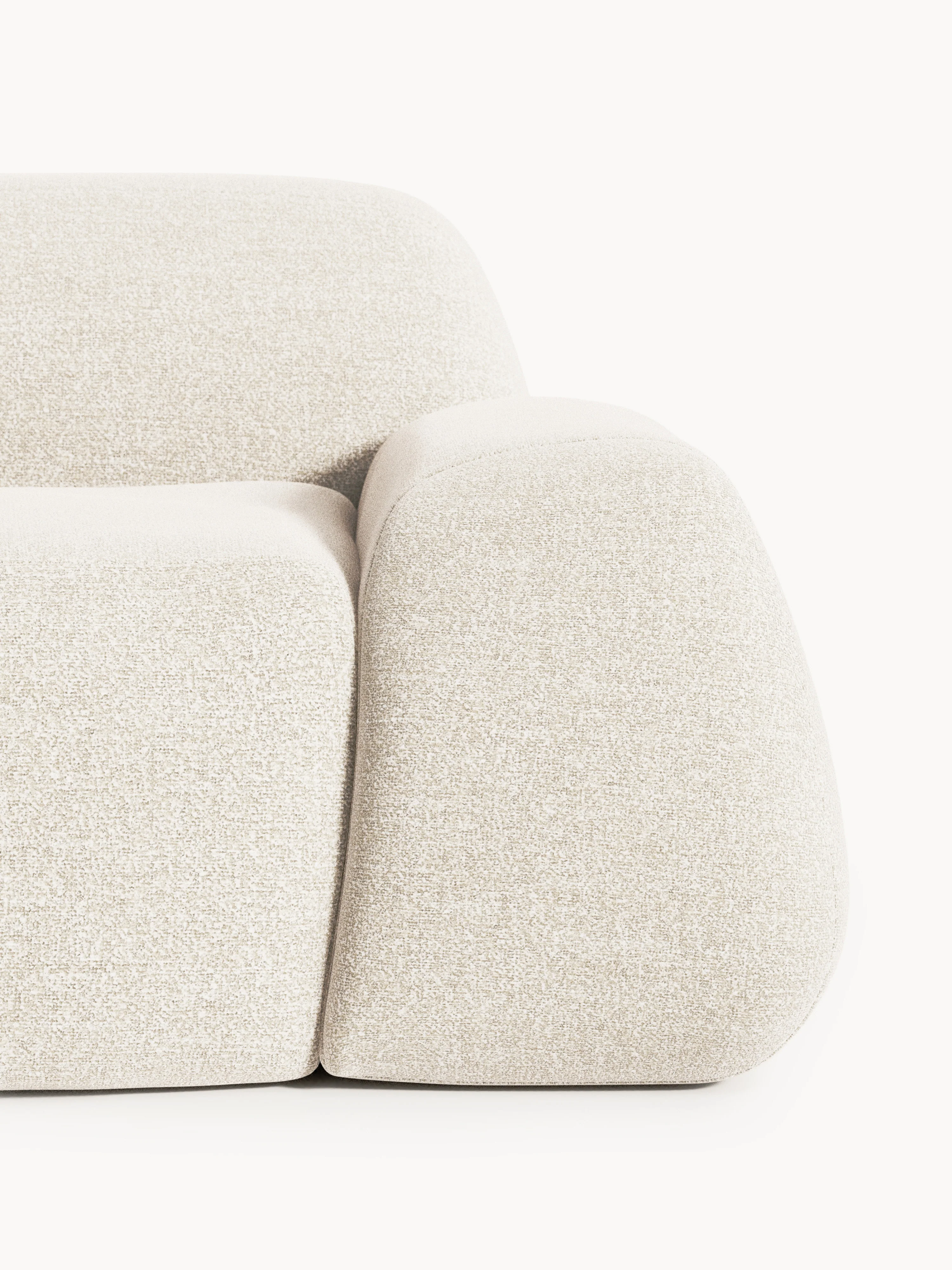 Modulaire bouclé chaise Wolke (3-zits)