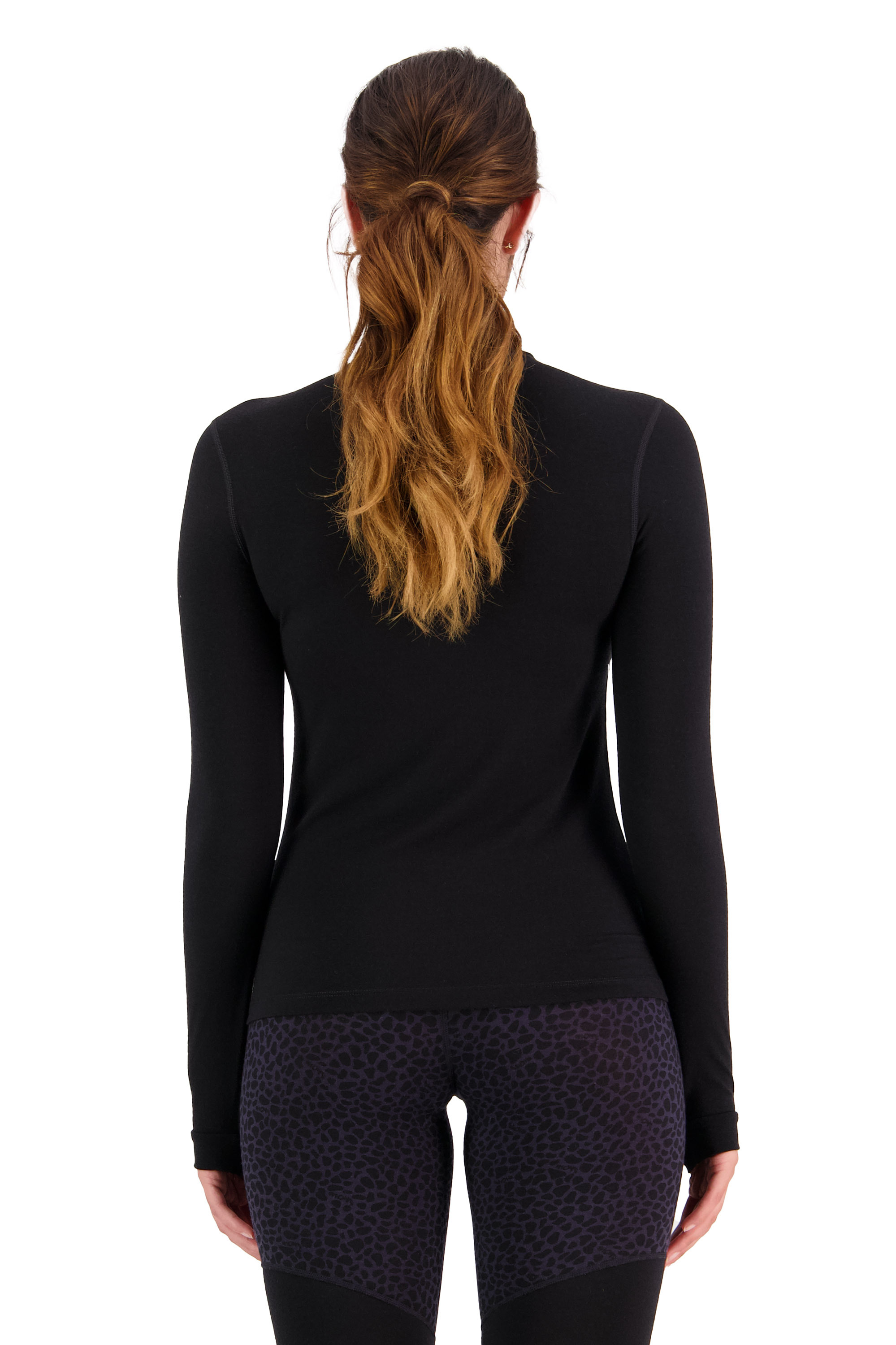 Cascade Mock Neck LS