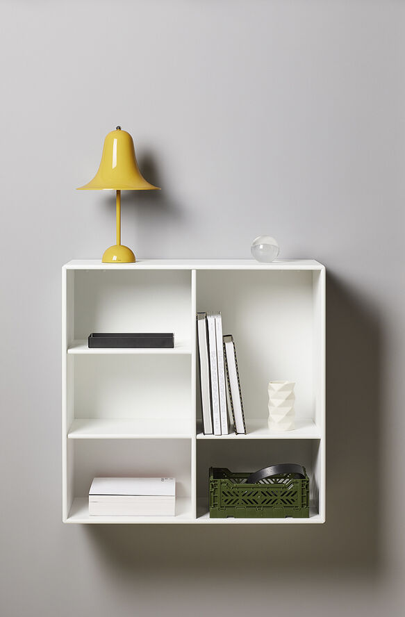 Verpan Pantop Ø23 Portable Table Lamp Warm yellow