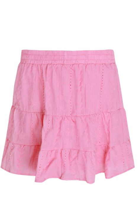 Fluresk roze dames rok