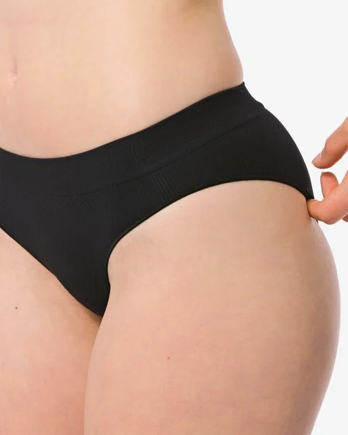 hipster femme sans coutures côte noir