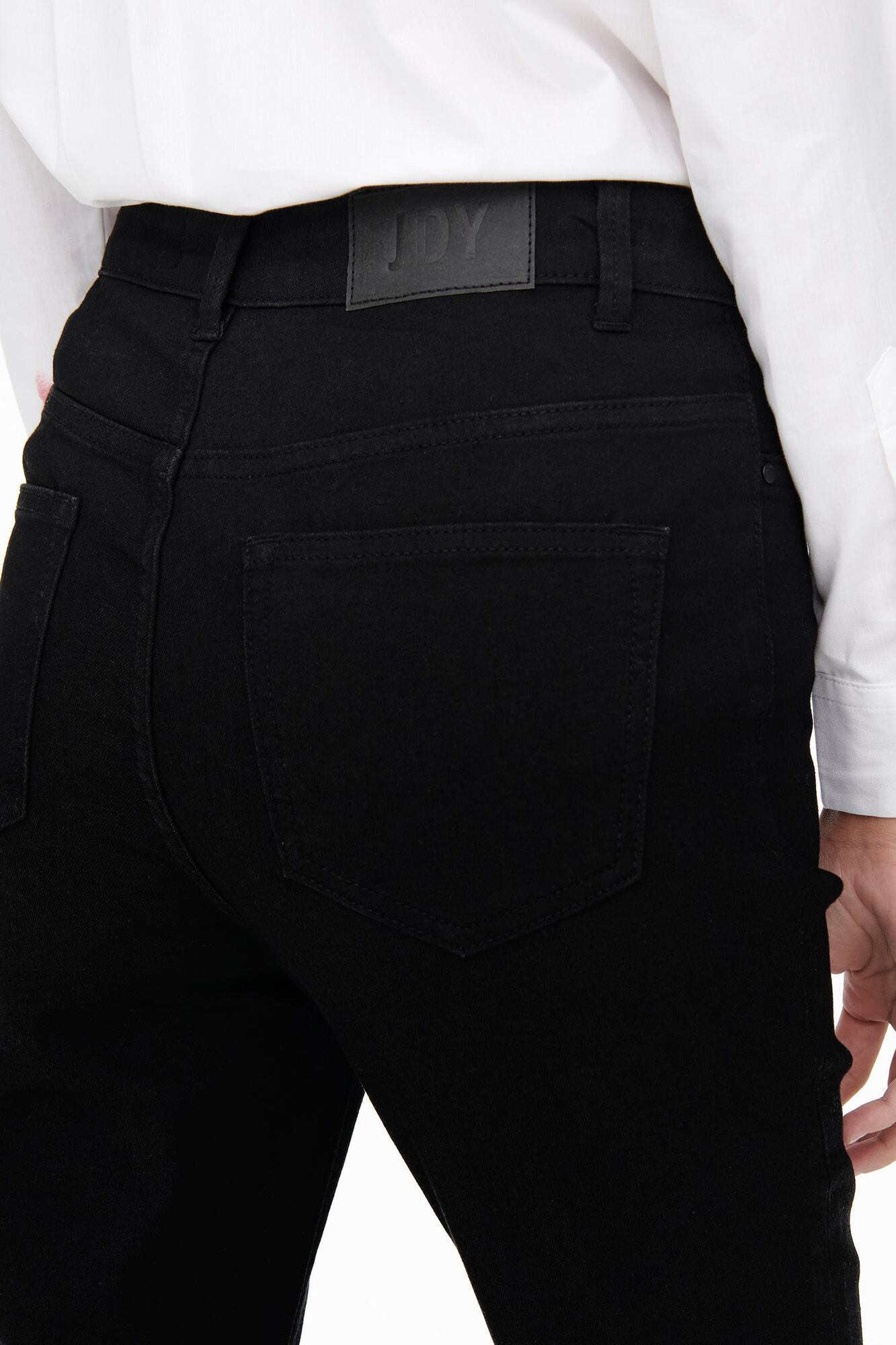 Calça jeans skinny de cintura alta