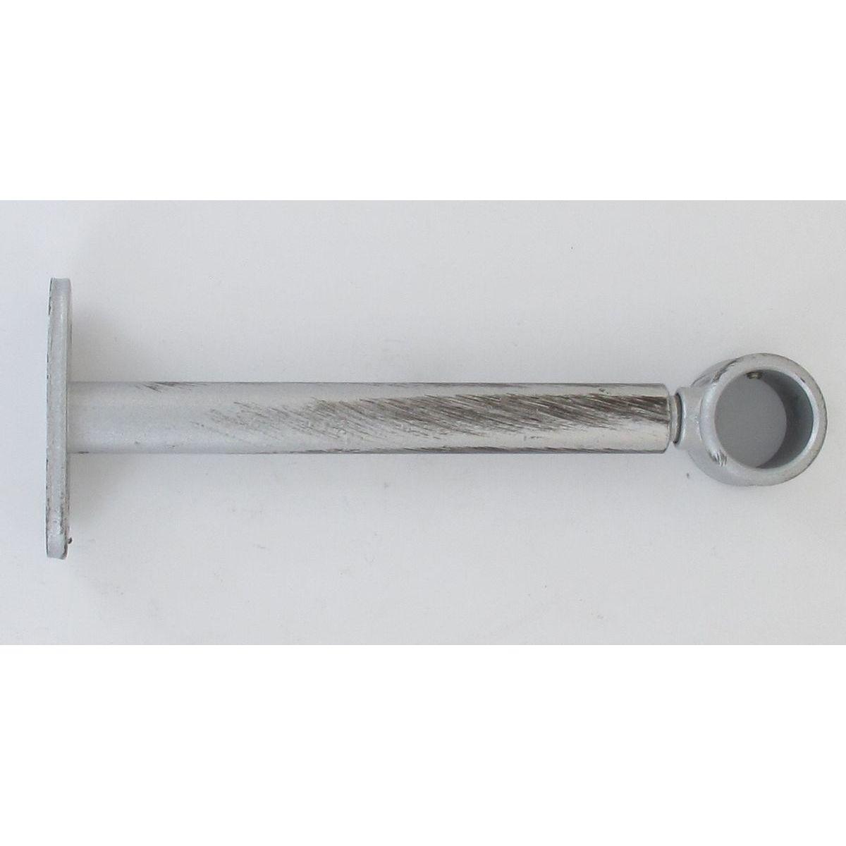 SUPPORT SIMPLE D20 150 MM X2 ARGENT NOIR