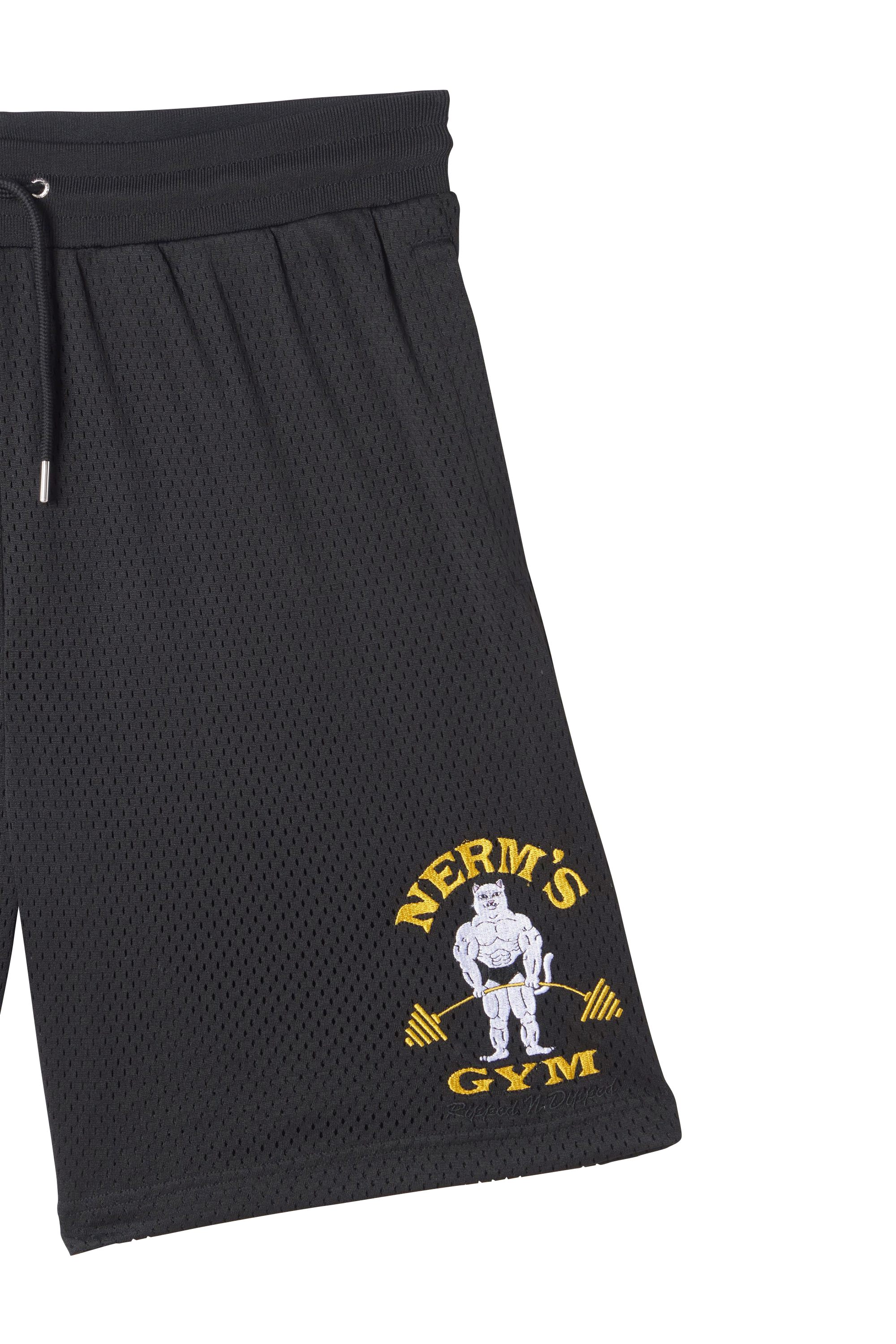RIPNDIP Short  Ripped and Dipped Mesh Shorts Noir