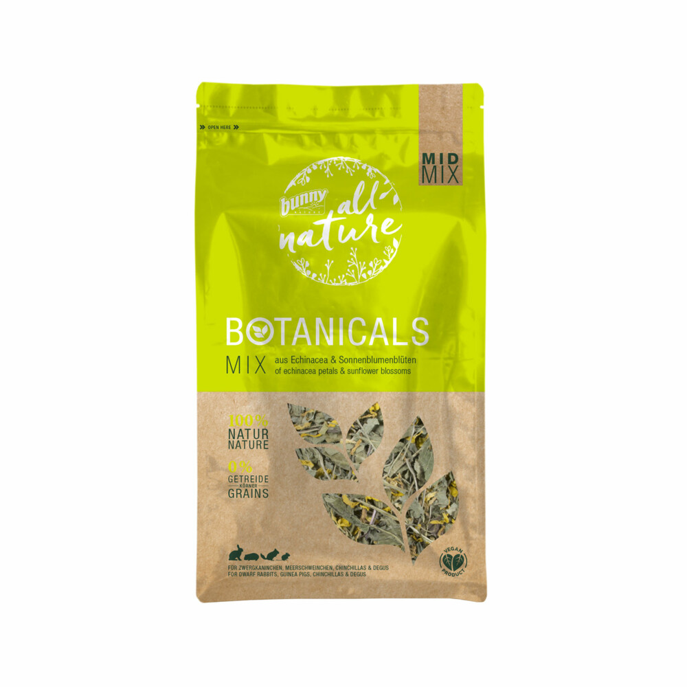 Bunny Nature Botanicals Konijnensnack Zonnehoed - Zonnebloem140 gr