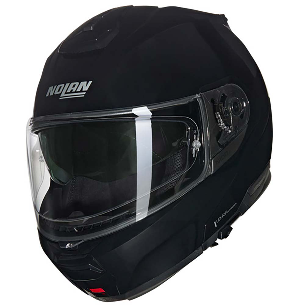 Nolan - Casque N100-6 Classico N-Com Noir Brillant