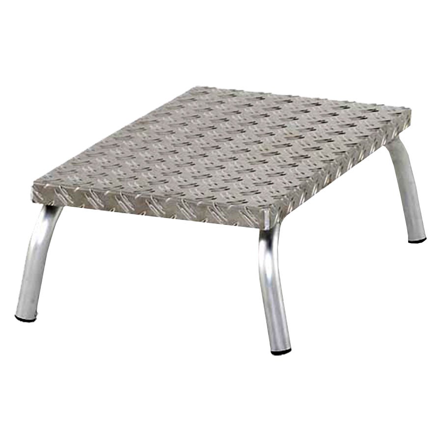 Zarges aluminium starre montagetrede AFA P 1 trede