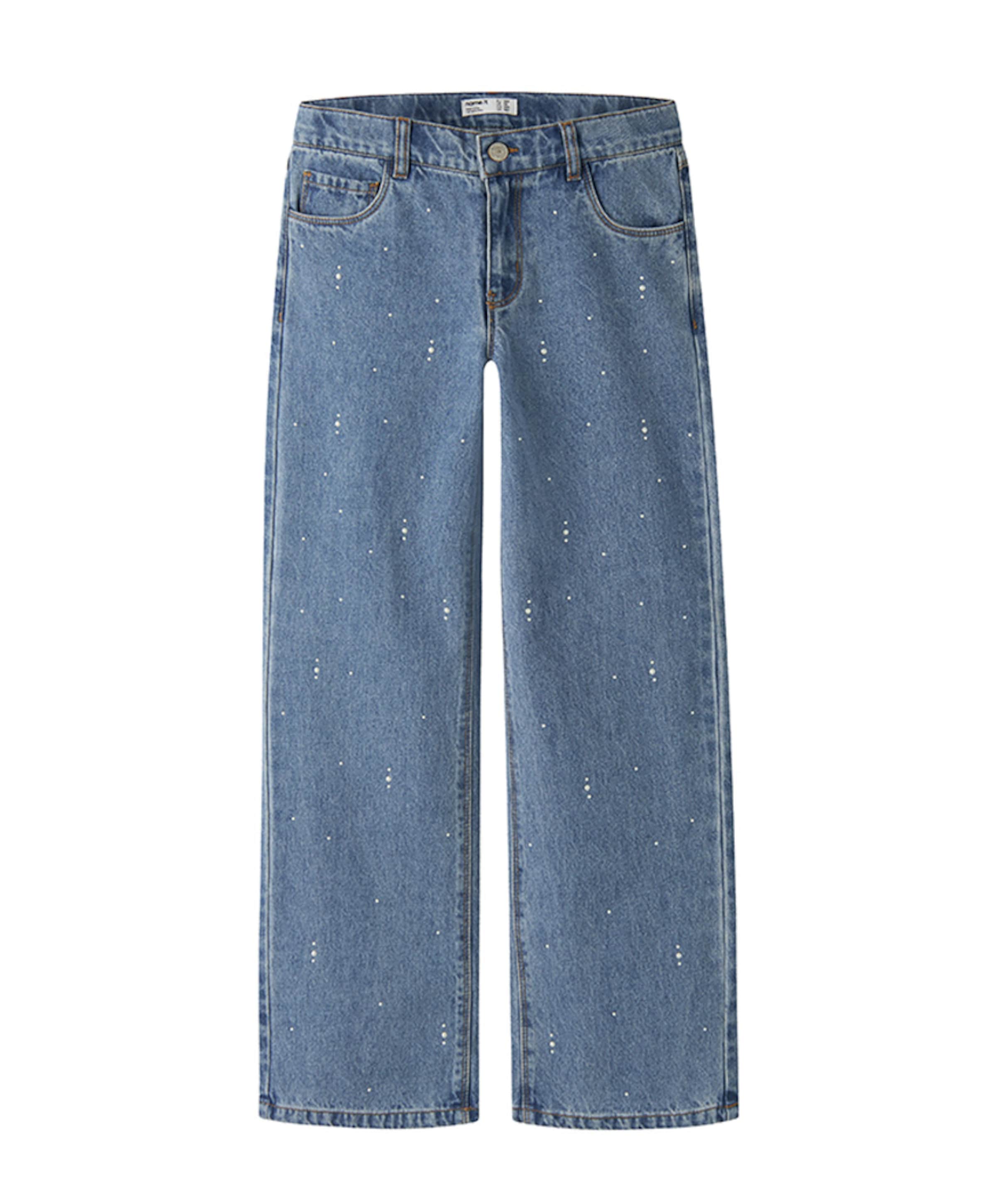 Name it NKFROSE WIDE DECOR 4760-IM meisjes jeans blauw