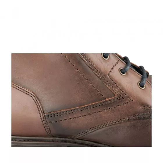 Bottines MARRON DENIM SIDE CUIR