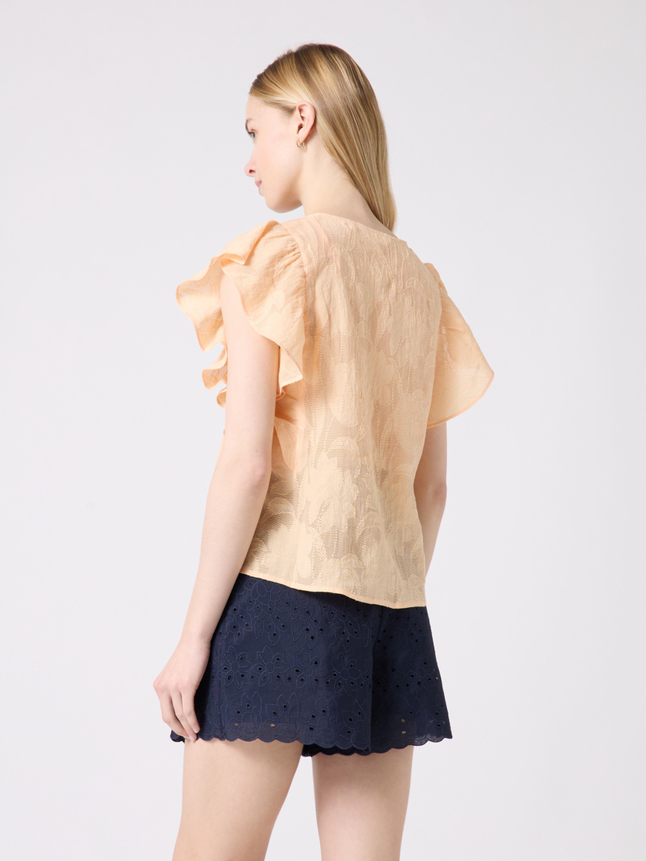 Blouse taille cintrée