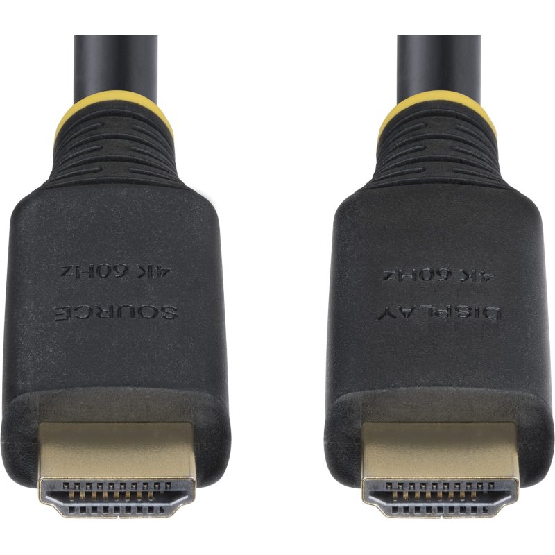StarTech.com Câble HDMI Haut Débit Actif de 10m, 4K 60Hz/1440p 144Hz, HDR10/HDCP 2.2/ARC, 18Gbps, Cordon HDMI, UHD HDMI 2.0 pour TV/Moniteur/Écran, Gaine TPE