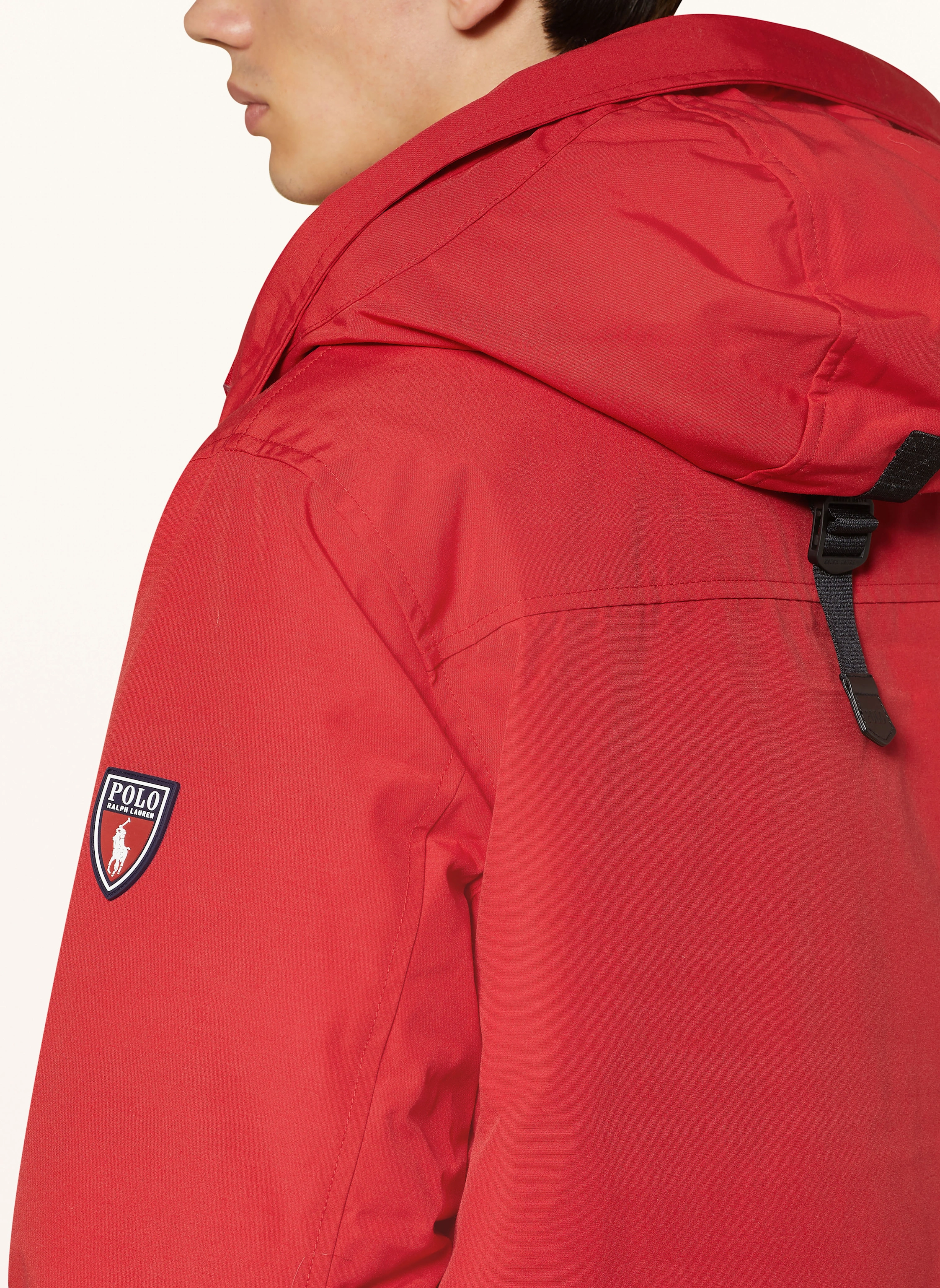 POLO RALPH LAUREN Daunenparka mit abnehmbarem Kunstpelz