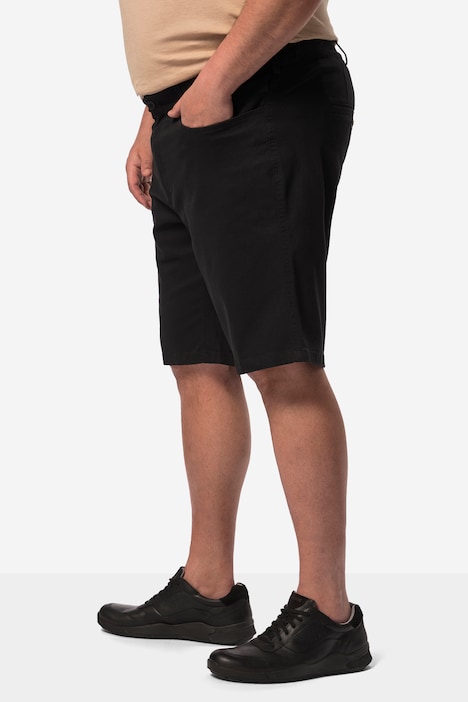 Boston Park Twill-Bermuda, Swingpocket, Travellerbund, Regular Fit, bis 72