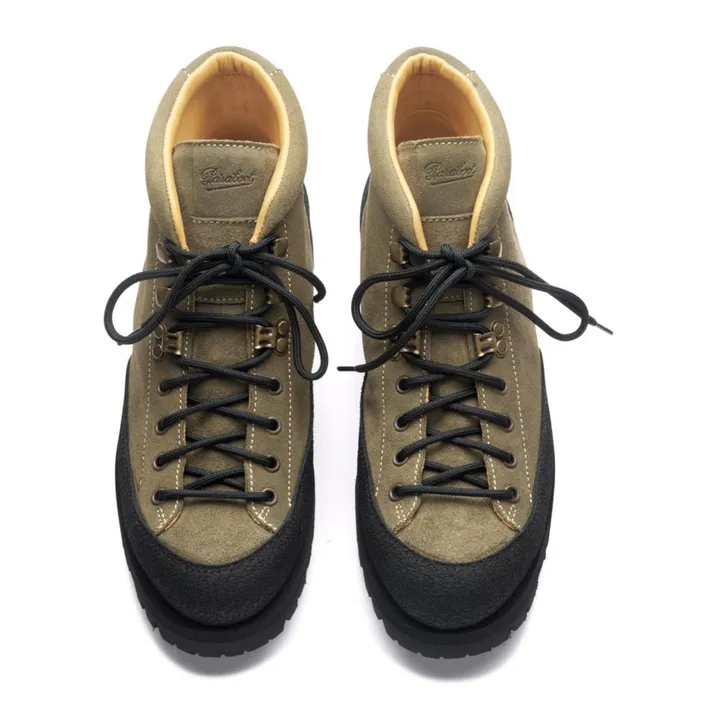Paraboot Boots Yosemite Velours - Collection Homme | Vert kaki