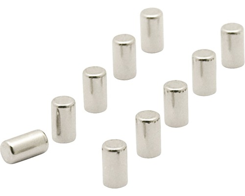 Magnum decoratieve magneten, set van 10, zilver