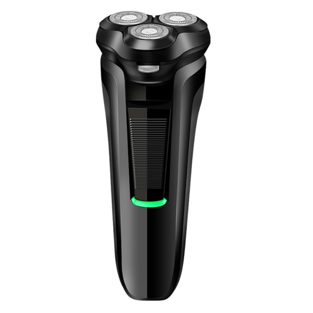 Elektrischer Rasierer mit integrierter Mini WiFi Kamera Full HD 1080p mit Akku (2000mAh)   Micro SD Kartenslot (iOS/Android) - Schwarz