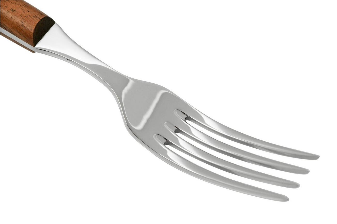 Robert Herder Fork Slim 2407000180000, 18/10 roestvast staal, walnoothout, tafelvork