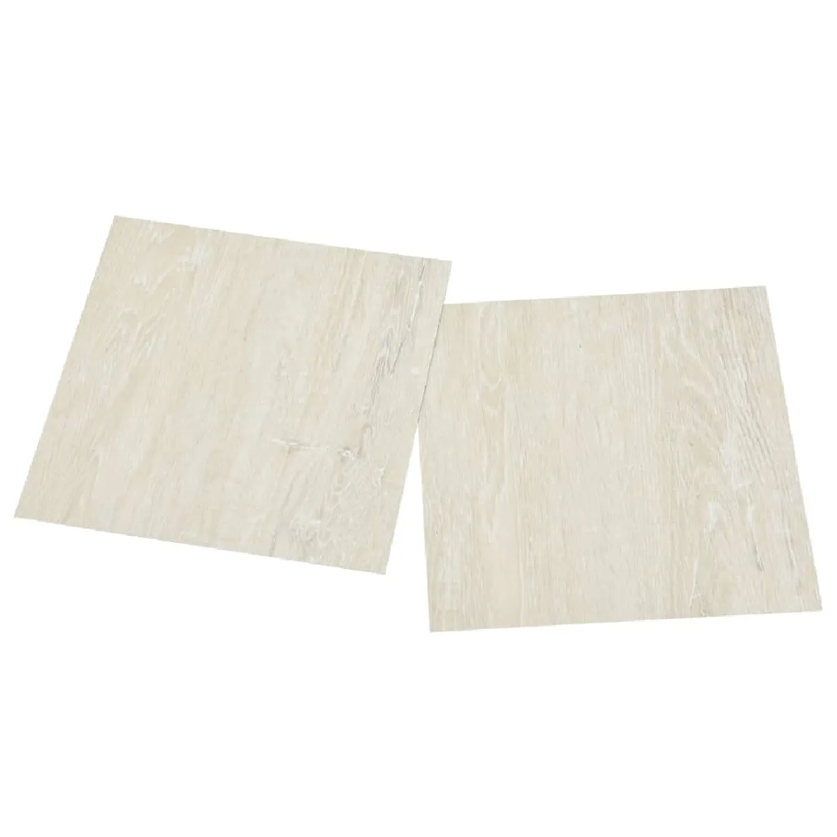 vidaXL Dalles Autoadhésives 55 pcs - Crème