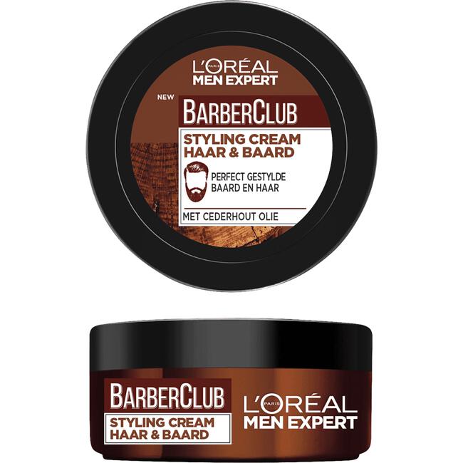 L'Oréal Paris Men Expert BarberClub Styling Cream Hair & Beard 75 ML