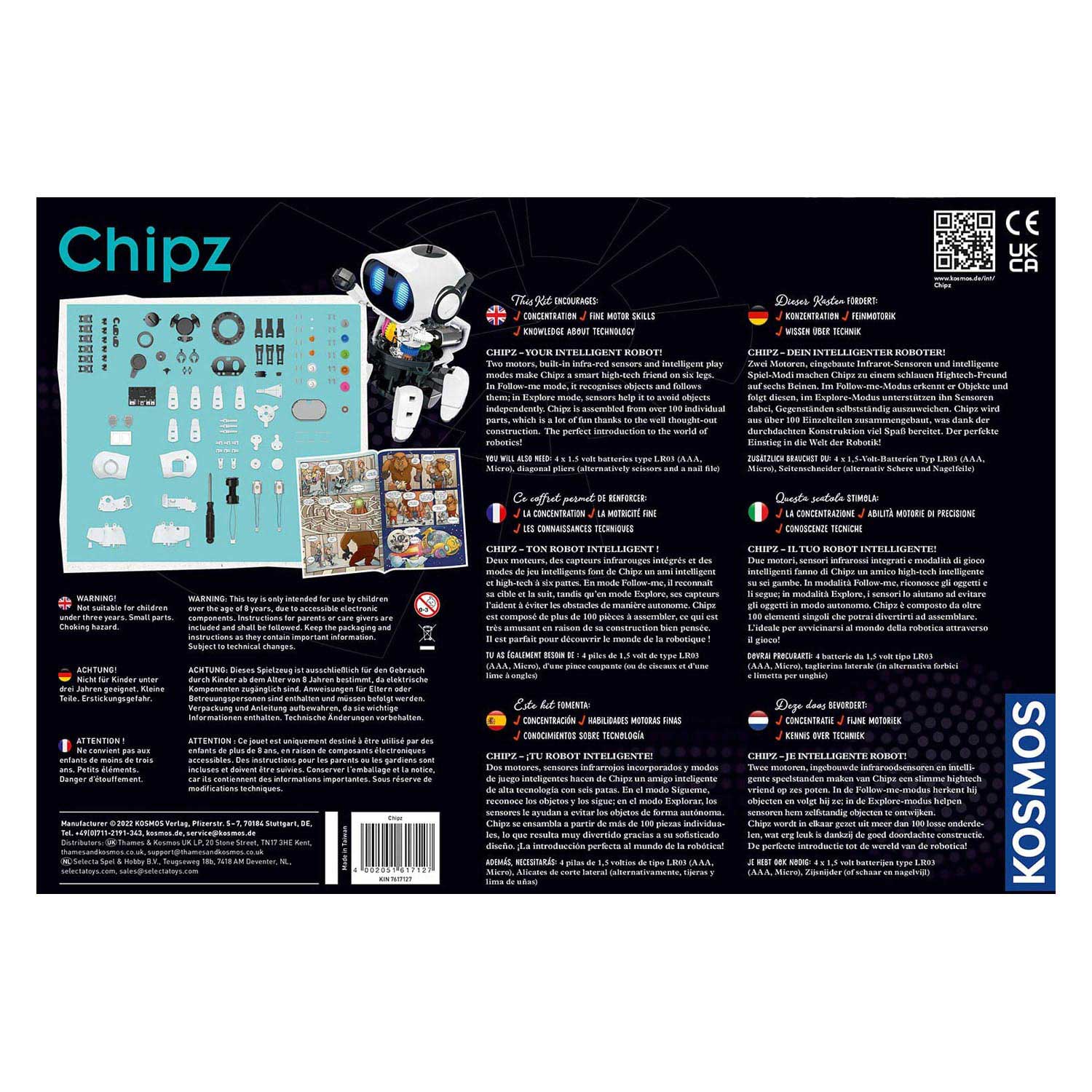 Kosmos Chipz Intelligente Robot