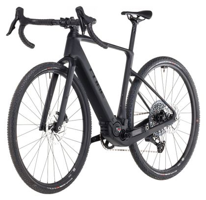 Vélo de Gravel Électrique Cube Nuroad Hybrid C:62 SLX 400X Sram Rival eTap AXS/Sram GX Eagle AXS 12V 400 Wh 700 mm Noir Carbon 2025
