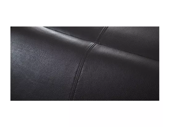 Fauteuil cuir Design GARLIK Marron