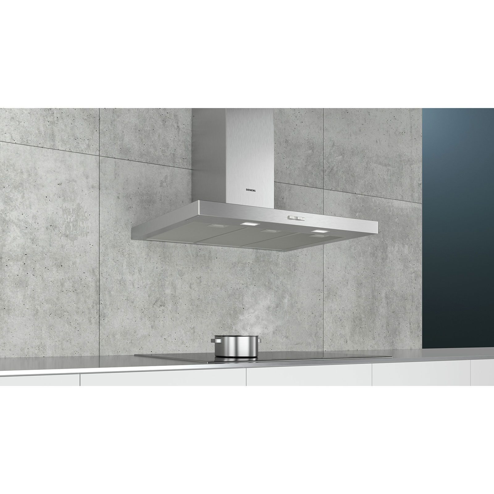 SIEMENS Dunstabzugshaube LC94BBC50 - Edelstahl - 90 cm